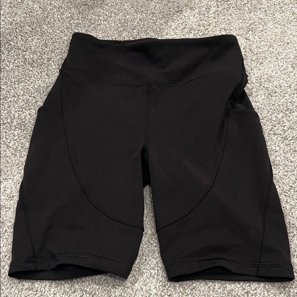 lululemon athletica Black Bike Shorts